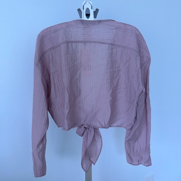 NWT Zara KNOTTED TEXTURED TOP - Picture 8 of 8